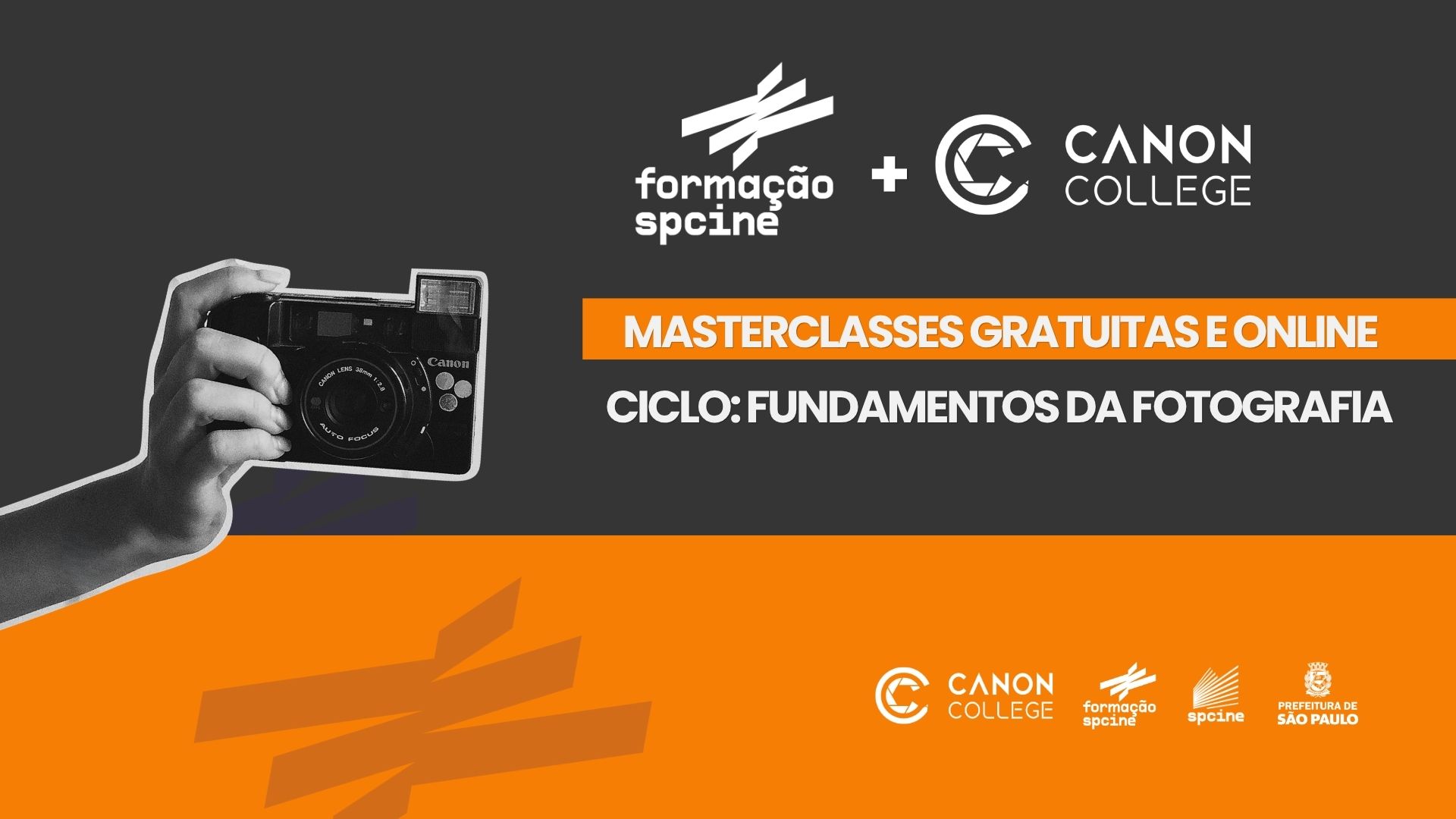 Featured image for “Spcine e Canon College firmam parceria inédita para ciclo de formação gratuita em fotografia”