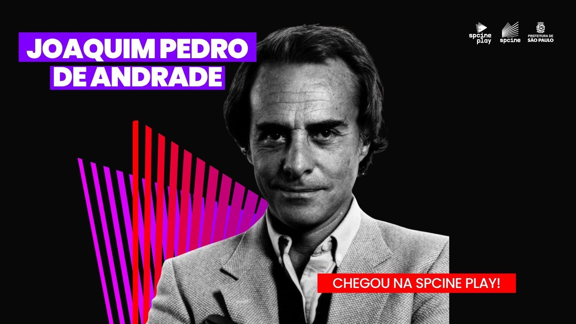 Featured image for “Spcine Play inaugura estante dedicada a Joaquim Pedro de Andrade com 8 títulos fundamentais do Cinema Novo”